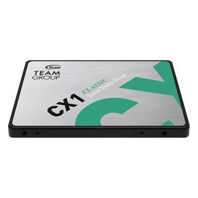 Накопичувач SSD 480GB Team CX1 2.5" SATAIII 3D TLC (T253X5480G0C101) [607877]
