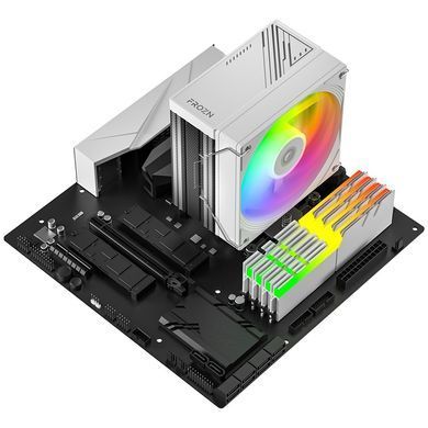 Кулер процесорний ID-Cooling (FROZN A410 SE ARGB WHITE) [615115]
