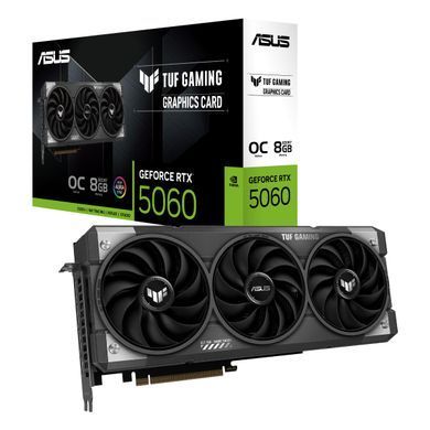 Відеокарта ASUS GeForce RTX 5060 8GB GDDR6 OC TUF-RTX5060-O8G-GAMING (90YV0N00-M0NA00) [102599]