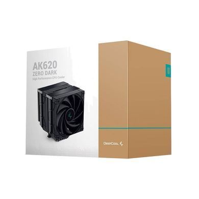 Кулер процесорний DeepCool AK620 Zero Dark (R-AK620-BKNNMT-G-1) [614369]