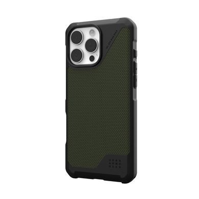 Чохол UAG для iPhone 16 Pro Max, Metropolis LT Magsafe, Kevlar Olive (114453113972) [110511]
