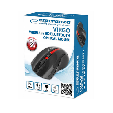 Комп'ютерна миша ESPERANZA 6D Virgo Red (EM129R) [301572]