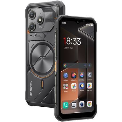 Смартфон Blackview FORT 100 6.56" HD+ /8GB/128GB/ G81 / 5000mAh / 16+13Мп / NFC / IP69K / Black (FORT_100_BK) [405101]