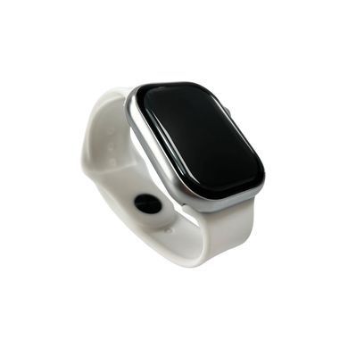 Смарт-годинник BIG V200 Pro Max 44mm. 220 mAh. IP65 Silver (V200PMSilver) [802679]