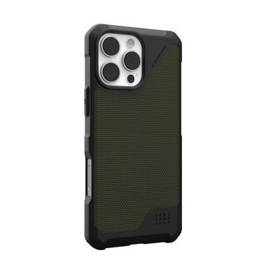 Чохол UAG для iPhone 16 Pro Max, Metropolis LT Magsafe, Kevlar Olive (114453113972) [110511]