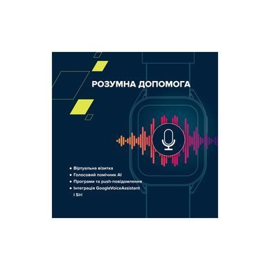 Смарт-годинник Canyon Chatter SW-58 BT-CALL Black Green (CNS-SW58BG) [731717]