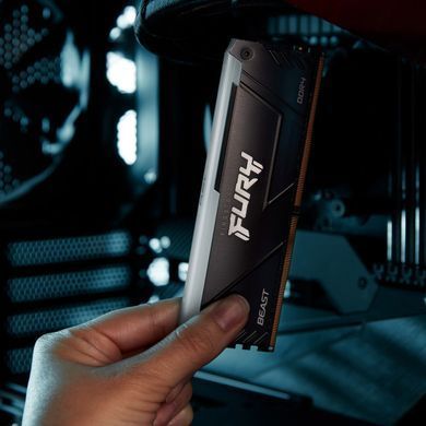 Модуль пам`яті DDR4 8GB/3200 Kingston Fury Beast RGB (KF432C16BB2A/8WP) [614173]