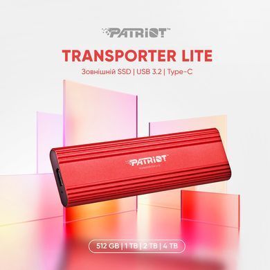 Портативний SSD Patriot Transporter Lite 4TB Type-C (PTPL4TBPEC) [803187]