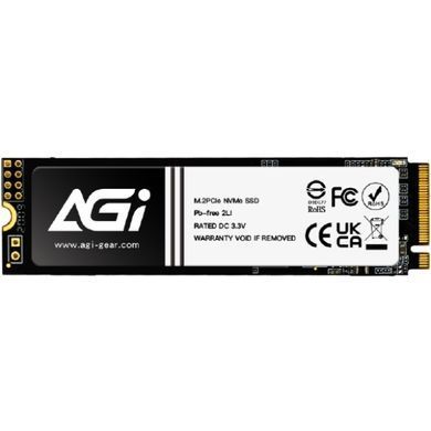 SSD 2Tb AGI AI818 M.2 2280 PCIe Gen 4x4 NVMe 1.4 QLC, Retail (AGI2T0G43AI818-CB) [404726]