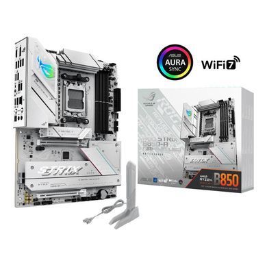 Материнcька плата ASUS ROG STRIX B850-A GAMING NEO sAM5 B850 4xDDR5 M.2 HDMI DP Wi-Fi BT ATX білий (90MB1P10-M0EAY0) [114005]