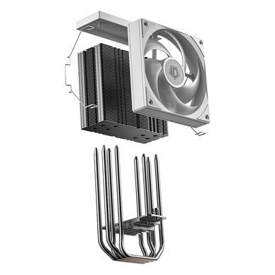 Кулер процесорний ID-Cooling (FROZN A410 SE ARGB WHITE) [615115]