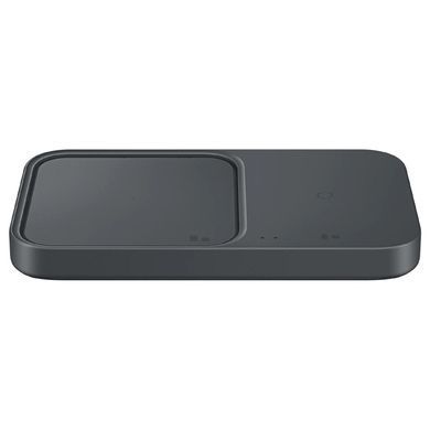 Бездротовий зарядний пристрій з блоком живлення Samsung EP-P5400 Wireless Charger Duo 15W Black (EP-P5400TBRGRU) [614594]