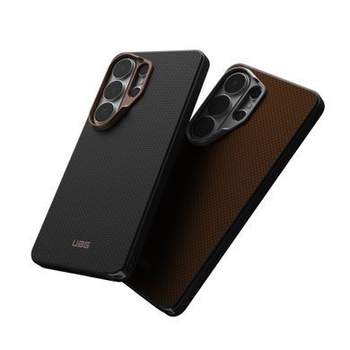 Чохол UAG для Samsung Galaxy S26 Ultra, Fibr Armr, Black/Bronze (214545114085) [114920]