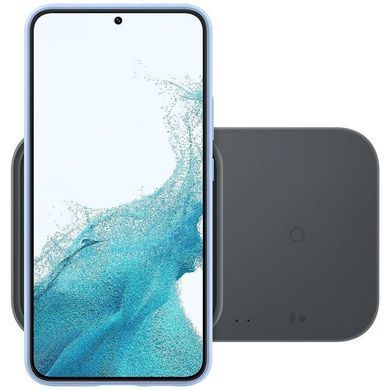 Бездротовий зарядний пристрій з блоком живлення Samsung EP-P5400 Wireless Charger Duo 15W Black (EP-P5400TBRGRU) [614594]
