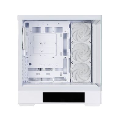 Корпус Zalman P40 DS без БЖ, 2xUSB3.0, 1x Type C, 3x120мм ARGB Reverse, 1x120мм ARGB, VGA 420мм, LCS ready, TG Side/Front Panel, Display, ATX, білий (P40DSWHITE) [111337]