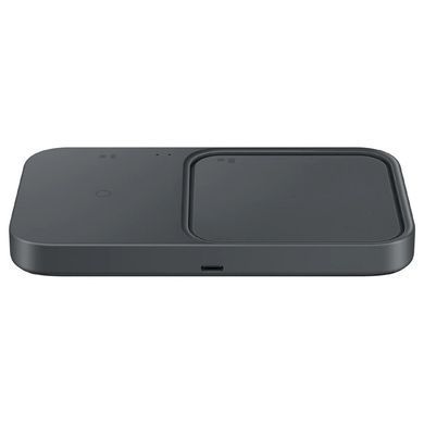 Бездротовий зарядний пристрій з блоком живлення Samsung EP-P5400 Wireless Charger Duo 15W Black (EP-P5400TBRGRU) [614594]