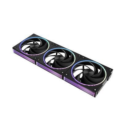 Корпусний вентилятор Zalman ZM-DF120R ARGB, 120мм, 800-2300rpm, 4pin, PWM, 3pin+5VARGB, 34,5dBa, POGO pin, Magnetic, Reversed, чорний (ZM-DF120RBLACK) [113939]