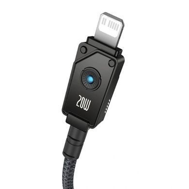 Кабель Baseus Unbreakable Series Fast Charging Data Cable Type-C to iP 20W 2m Cluster Black (P10355803111-01) [802598]