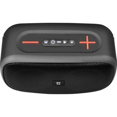 Акустична система 1.0 Defender Q5 20 Вт Bluetooth/FM/USB/TF/IPX5, LED, чорна (65305) [405307]