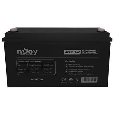 Акумуляторна батарея Njoy 12V 150AH (BTVGCLTODHLKFCN01B) GEL (GE15012KF) [616221]