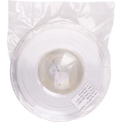 PETG-пластик PowerPlant Filament для 3D-принтера 1.75 мм 1 кг, білий (PT812929) [617136]