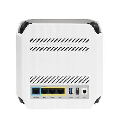 Система WiFi-Mesh ASUS ROG Rapture GT6 AX10000, 3xGE LAN, 1x2.5GE WAN, 1xUSB 3.2, 1мод, білий (90IG07F0-MU9A30) [104584]