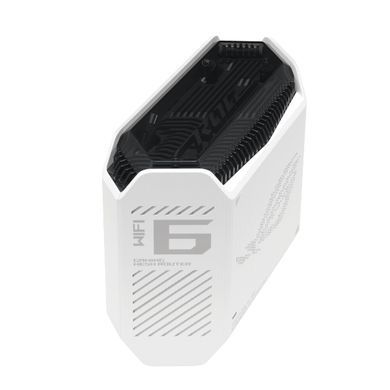 Система WiFi-Mesh ASUS ROG Rapture GT6 AX10000, 3xGE LAN, 1x2.5GE WAN, 1xUSB 3.2, 1мод, білий (90IG07F0-MU9A30) [104584]