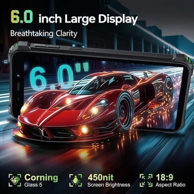 Смартфон Oukitel G3 4/128GB Black (G3_BK) [403750]