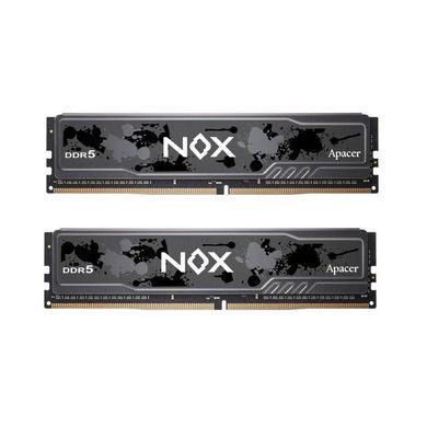 Модуль пам`ятi DDR5 2x16GB/5200 Apacer NOX (AH5U32G52C522MBAA-2) [612637]
