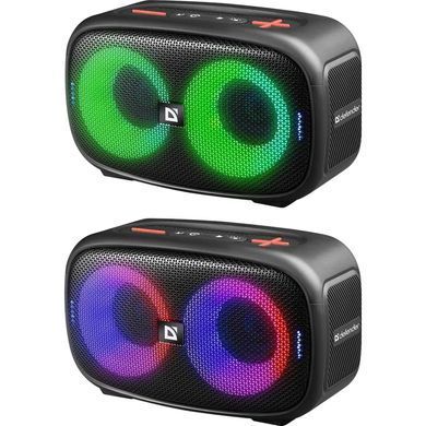 Акустична система 1.0 Defender Q5 20 Вт Bluetooth/FM/USB/TF/IPX5, LED, чорна (65305) [405307]
