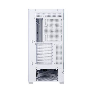 Корпус Zalman P40 DS без БЖ, 2xUSB3.0, 1x Type C, 3x120мм ARGB Reverse, 1x120мм ARGB, VGA 420мм, LCS ready, TG Side/Front Panel, Display, ATX, білий (P40DSWHITE) [111337]