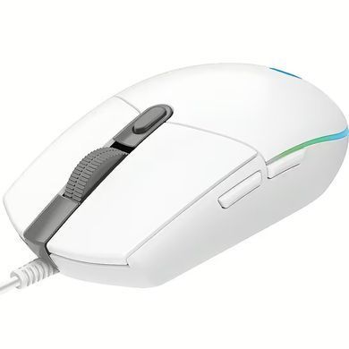 Мишка Logitech G102 Lightsync USB біла (910-005809) [403317]
