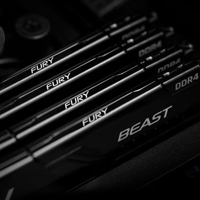 Пам'ять ПК Kingston DDR4 16GB KIT (8GBx2) 3200 FURY Beast (KF432C16BBK2/16)