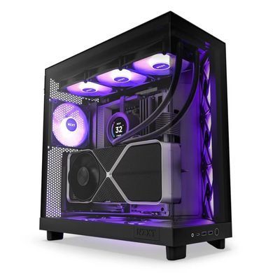 Корпус NZXT H6 Flow RGB Black без БЖ (CC-H61FB-R1) [614630]