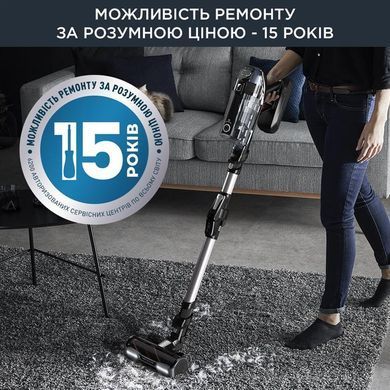 Пилосос Rowenta безпровідний X-Force Flex 14.60 Auto Animal, 48Вт, конт пил -0.9л, автон. робота до 70хв, НЕРА, чорно-сірий (RH9958WA) [102364]