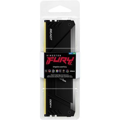 Модуль пам`яті DDR4 8GB/3200 Kingston Fury Beast RGB (KF432C16BB2A/8WP) [614173]