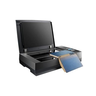 Сканер А4 Plustek OpticBook 3800L (1200dpi 48bit 8стор/хв LED планшетний книжковий чорний) (0281TS) [401688]