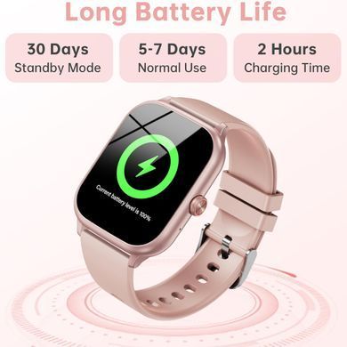 Годинник Oukitel V7 Pink (6941749851062) [404650]