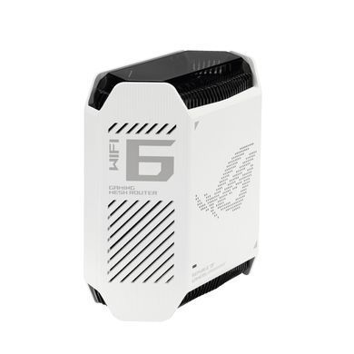 Система WiFi-Mesh ASUS ROG Rapture GT6 AX10000, 3xGE LAN, 1x2.5GE WAN, 1xUSB 3.2, 1мод, білий (90IG07F0-MU9A30) [104584]