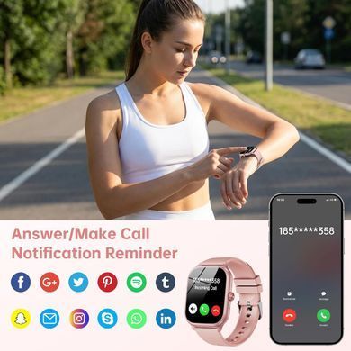 Годинник Oukitel V7 Pink (6941749851062) [404650]