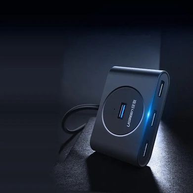 USB-хаб UGREEN USB 3.0 Hub 0.5m (Black) (UGR-20290) [803343]