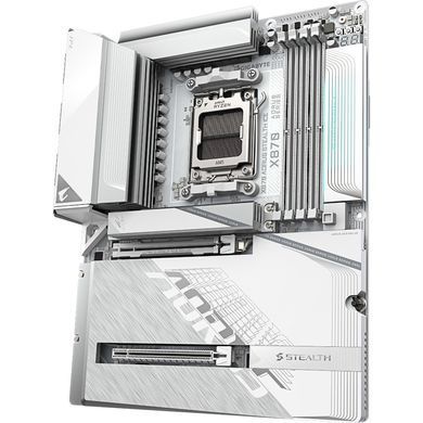 Материнська плата GIGABYTE (X870 AORUS STEALTH ICE) [304371]