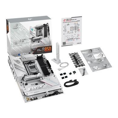 Материнcька плата ASUS ROG STRIX B850-A GAMING NEO sAM5 B850 4xDDR5 M.2 HDMI DP Wi-Fi BT ATX білий (90MB1P10-M0EAY0) [114005]