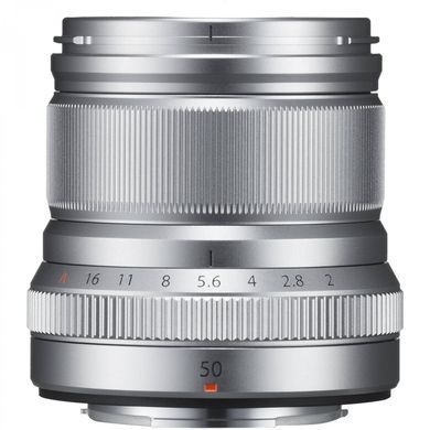 Об'єктив до цифрових камер Lens XF-50mm F2 R WR Silver (16536623) [107779]