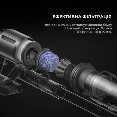 Акумуляторний пилосос Dreame Z30 (VZV17A) [500975]