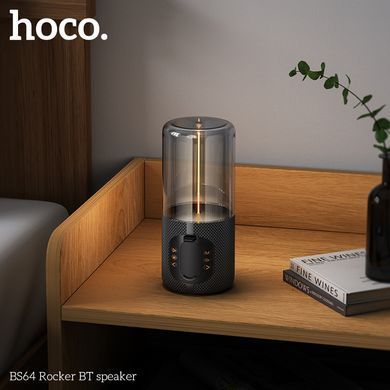 Портативна колонка HOCO BS64 Rocker BT speaker, 5W, Gray (6942007636575) [805577]