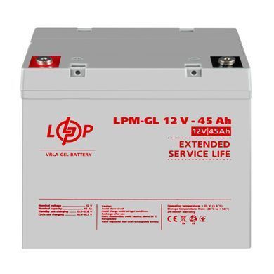 Акумулятор гелевий LPM-GL 12V - 45 Ah (LP20269) [900176]