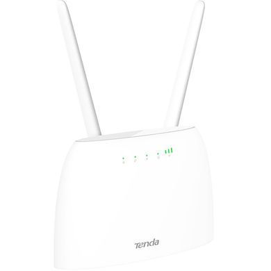 Маршрутизатор TENDA N300, 4G/LTE, 1xFE LAN, 1xFE LAN/WAN, 1xRJ11, Cлот для SIM-карти (4G06) [104428]
