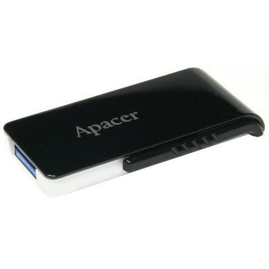 Флеш-накопичувач Apacer USB 3.2 Gen 1 AH350 32Gb Black (AP32GAH350B-1) [803065]