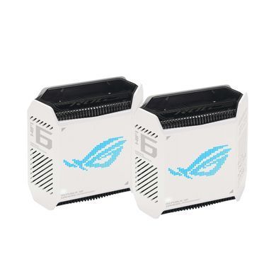 Система WiFi-Mesh ASUS ROG Rapture GT6 AX10000, 3xGE LAN, 1x2.5GE WAN, 1xUSB 3.2, 1мод, білий (90IG07F0-MU9A30) [104584]